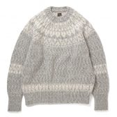 BATONER-MOHAIR-NORDIC-CREW-NECK-メンズ-Mix-Gray-168x168