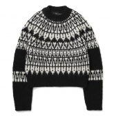 BATONER-NORDIC-CREW-NECK-レディース-Black-168x168