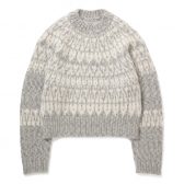 BATONER-NORDIC-CREW-NECK-レディース-Mix-Gray-168x168
