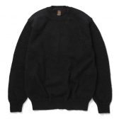 BATONER-PURE-MOHAIR100-CREW-NECK-メンズ-Black-168x168