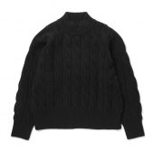 BATONER-SUPREME-LAMB-CABLE-MOCK-NECK-レディース-Black-168x168