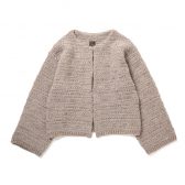 BATONER-TWEEDY-CREW-NECK-CARDIGAN-レディース-Beige-168x168