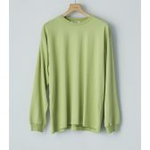 AURALEE-LUSTER-PLAITING-LS-TEE-メンズ-Light-Green-168x168