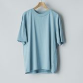 AURALEE-ORGANIC-COTTON-HIGH-GAUGE-JERSEY-TEE-Blue-Gray-レディース-168x168