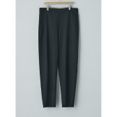AURALEE-WASHED-FINX-SILK-CHAMBRAY-BELTED-PANTS-メンズ-Black-Chambray-168x168
