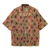 Needles-Cabana-Shirt-Poly-India-Jq.-Rust-Navy-Green-168x168