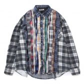 Rebuild-by-Needles-Flannel-Shirt-Ribbon-Shirt-Wide-Fサイズ_1-168x168
