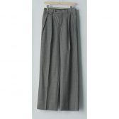 AURALEE-TROPICAL-WOOL-KID-MOHAIR-SLACKS-レディース-Gray-Check-168x168
