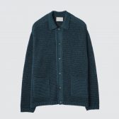 YOKE-MESH-KNITTED-BUTTONED-CARDIGAN-Bottle-Green-168x168