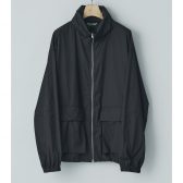 AURALEE-HARD-TWIST-POLYESTER-SATIN-LAMINATE-ZIP-BLOUSON-メンズ-Black-168x168
