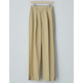 AURALEE-SUPER-FINE-TROPICAL-WOOL-SLACKS-レディース-Top-Beige-168x168
