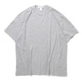 COMME-des-GARCONS-SHIRT-cotton-jersey-plain-with-printed-CDG-SHIRT-logo-at-neck-back-Top-Grey-168x168