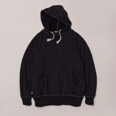 NICENESS-CORGAN-コーガン-シルクスウェット-フーディ-Black-168x168