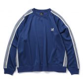 Needles-Track-Crew-Neck-Shirt-Poly-Smooth-Royal-168x168