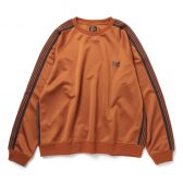 Needles-Track-Crew-Neck-Shirt-Poly-Smooth-Rust-168x168