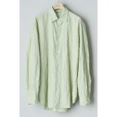 AURALEE-WRINKLED-WASHED-FINX-TWILL-SHIRT-レディース-Light-Green-168x168