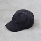 COMOLI-シルクネップ-キャップ-Black-168x168
