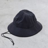 COMOLI-シルクネップ-ハット-Black-168x168