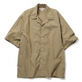 blurhms-Chambray-Open-collar-Shirt-Olive-Beige-168x168
