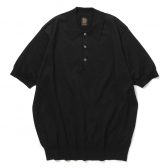 BATONER-THE-SEAISLAND-COTTON-HIGH-GAUGE-POLO-SS-メンズ-Black-168x168