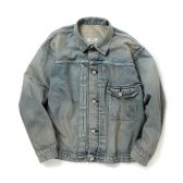 INTERIM-HYPER-BIG-VINTAGE-WASHED-1ST-KIBATA-SHUTTLE-DENIM-JACKET-Shabby-168x168