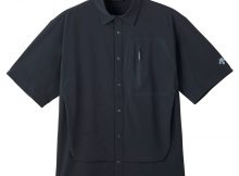 DESCENTE ALLTERRAIN 81-CORDURA NYLON H/S SHIRT - Black