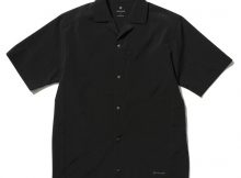 snow peak-Breathable Quick Dry Shirt - Black