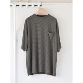 COMOLI-サマーウール-半袖Tシャツ-Border-168x168