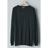 AURALEE-LUSTER-PLAITING-LS-TEE-メンズ-Black-168x168
