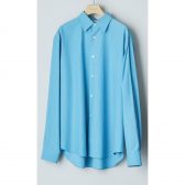 AURALEE-WASHED-FINX-TWILL-SHIRT-レディース-Blue-168x168