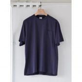 COMOLI-サープラス-Tシャツ-Navy-168x168