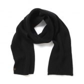 BATONER-SOLID-WOOL-MUFFLER-メンズ-Black-168x168