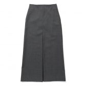 AURALEE-WOOL-KID-MOHAIR-HOP-SACK-SLIT-SKIRT-レディース-Top-Charcoal-168x168