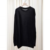 COMOLI-7G-クルーネックニット-Black-168x168