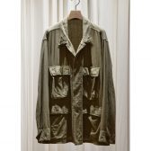COMOLI-ローシルク-B.D.Uジャケット-Khaki-168x168