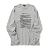 ENGINEERED-GARMENTS-Printed-Cross-Crew-Neck-LS-T-shirt-Book-Grey-168x168