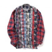 Needles-Rebuild-by-Needles-Flannel-Shirt-Ribbon-Shirt-Wide-Fサイズ_1-168x168
