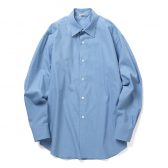 AURALEE-WASHED-FINX-TWILL-SHIRT-レディース-Blue-168x168