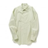AURALEE-WASHED-FINX-TWILL-SHIRT-レディース-Light-Green-168x168