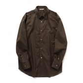 AURALEE-WASHED-FINX-TYPEWRITER-SHIRT-レディース-Dark-Brown-168x168