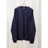 COMOLI-サープラス-長袖シャツ-Navy-168x168