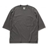 CURLY-CRAPE-DOUBLE-KNIT-TEE-QS-Charcoal-168x168