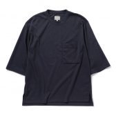 CURLY-CRAPE-DOUBLE-KNIT-TEE-QS-Navy-168x168