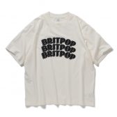 blurhmsROOTSTOCK-BRITPOP-Print-Tee-WIDE-White×Black-PT-168x168