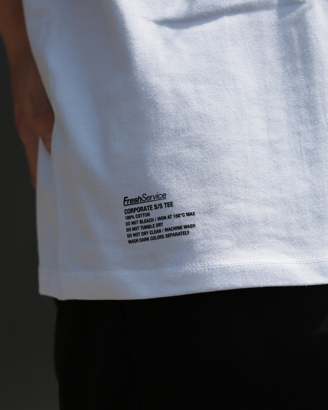2-PACK CORPORATE S/S TEE ロゴ