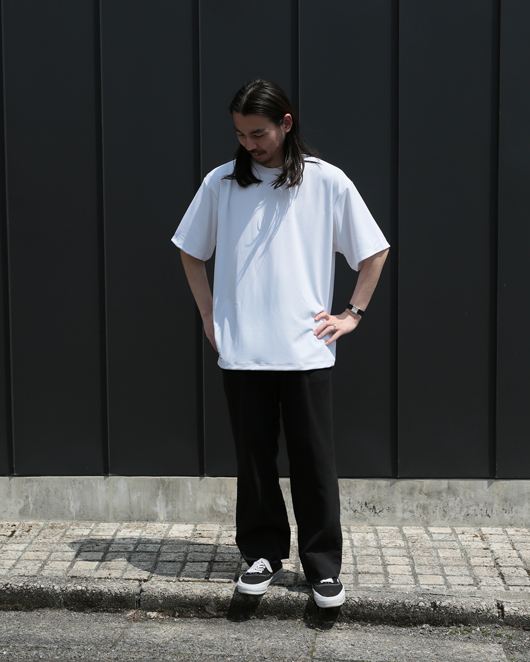 2-PACK TECH SMOOTH CREW NECK サイズ感