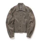 AURALEE-Men-PIGMENT-DYED-FINX-CORDUROY-BLOUSON-メンズ-Olive-Brown-168x168
