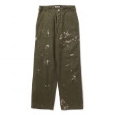 AURALEE-Men-WASHED-BAGGY-SATIN-BLEACHED-BAKER-PANTS-メンズ-Khaki-Brown-168x168