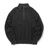 AURALEE-Women-SUPER-HIGH-GAUGE-SWEAT-HALF-ZIP-PO-レディース-Ink-Black-168x168