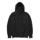 BATONER-MELANGE-COLOR-JUMBERCA-URAKE-PULL-PARKER-メンズ-Black-168x168